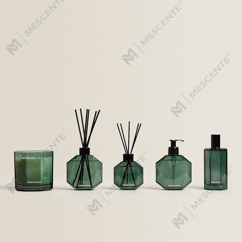 M&Scent Custom Factory, cu etichetă privată, borcan de sticlă, lumânări parfumate cu ceară de soia naturală