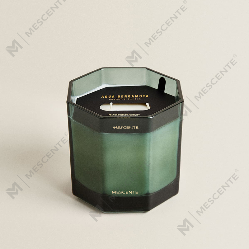 M&Scent Custom Factory, cu etichetă privată, borcan de sticlă, lumânări parfumate cu ceară de soia naturală