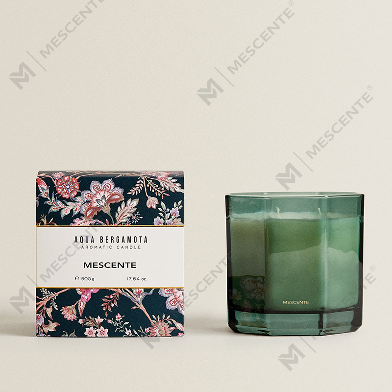 M&Scent Custom Factory, cu etichetă privată, borcan de sticlă, lumânări parfumate cu ceară de soia naturală