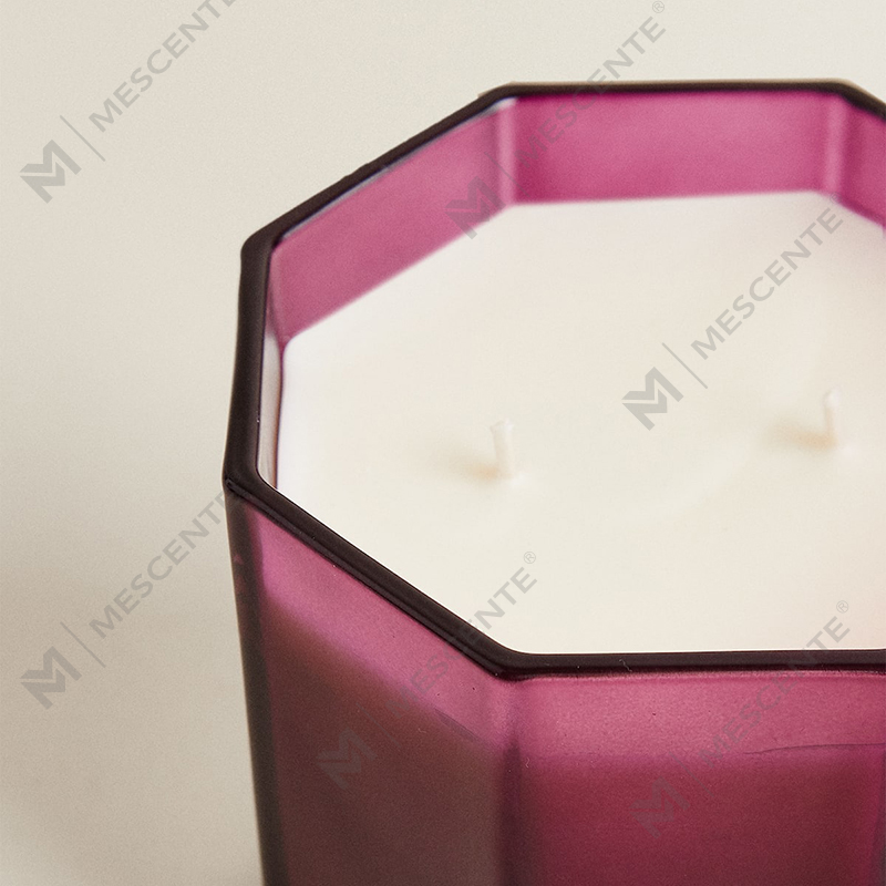 M&Scent Lumânări parfumate de lux de Crăciun Lumânări de ceară de soia aromoterapie în cutie cadou borcan de sticlă neagră
