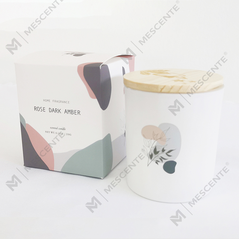 M&Scent Lumânări multiple de înaltă calitate 100% cu aromă naturală de soia în borcan de sticlă cu capac