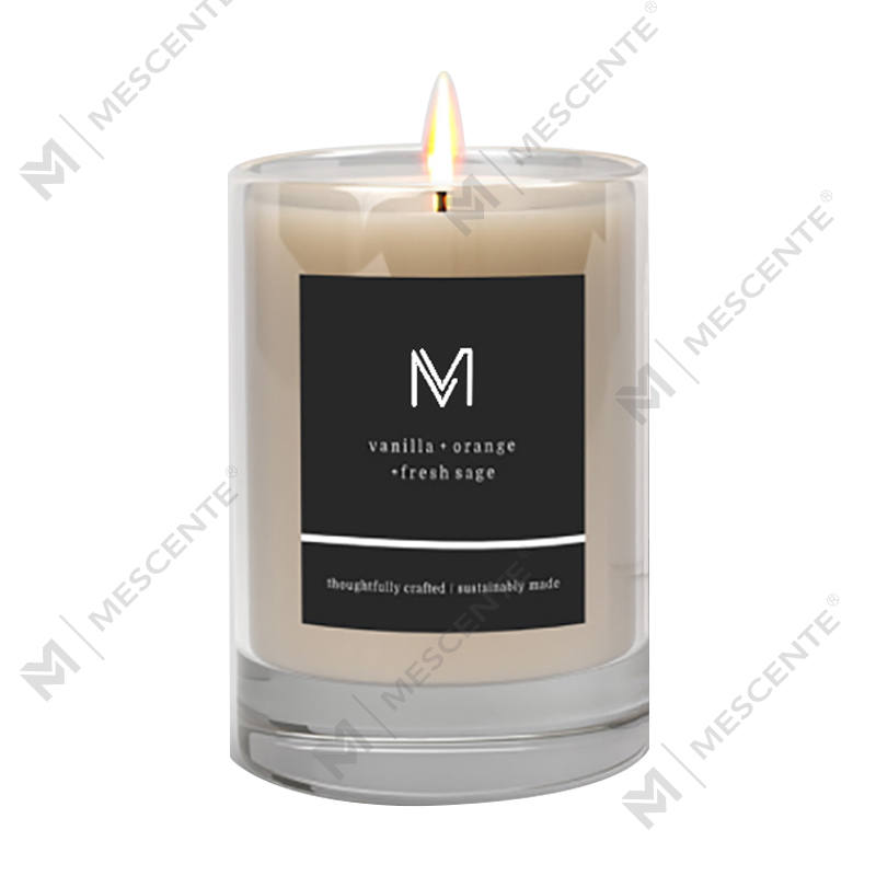 M&Scent fabrică en-gros direct lumânări parfumate de ceară de soia cu etichetă privată de lux cu cutie în vrac