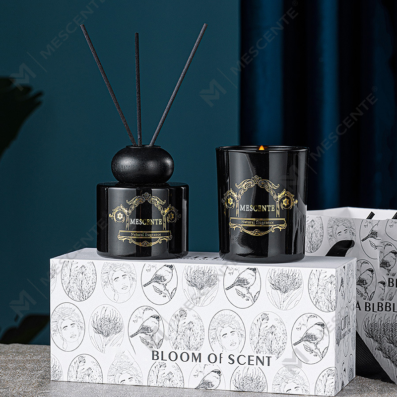 M&Scent, lumânare de lux cu etichetă privată, difuzor de trestie de lumânare parfumată cu ambalaj