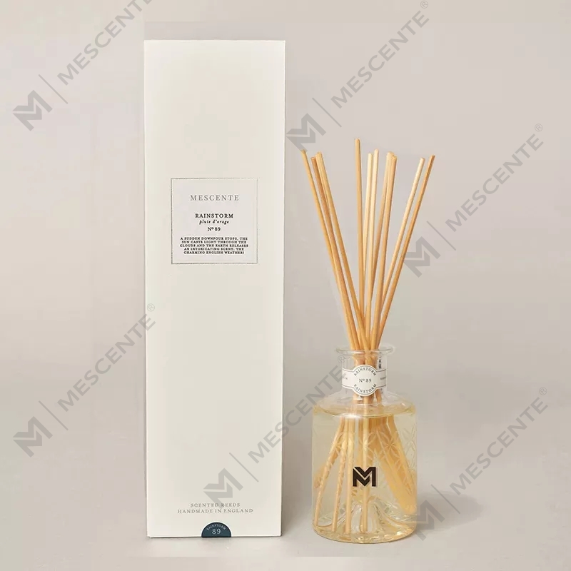 M&Scent Odorizant Gruppo Di Reed, Set de difuzoare cu stuf pentru ulei, colecție de Crăciun pentru acasă