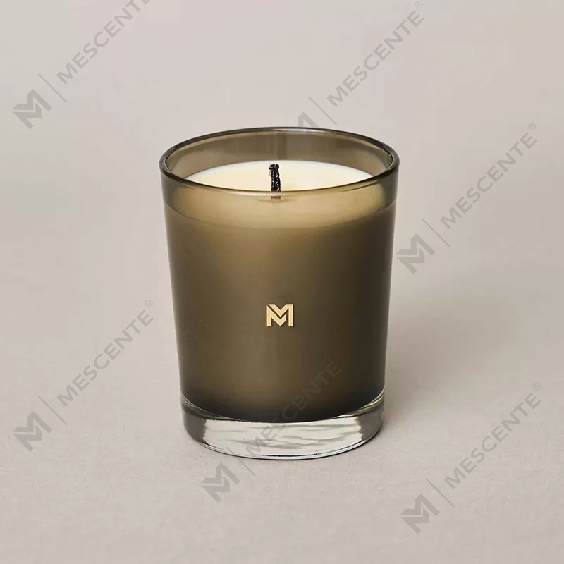 M&Scent, vânzare cu ridicata, noi de lux personalizate, borcane de cristal de Crăciun, lumânare parfumată de soia cu capac