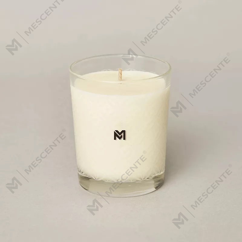 M&Scent, vânzare cu ridicata, noi de lux personalizate, borcane de cristal de Crăciun, lumânare parfumată de soia cu capac