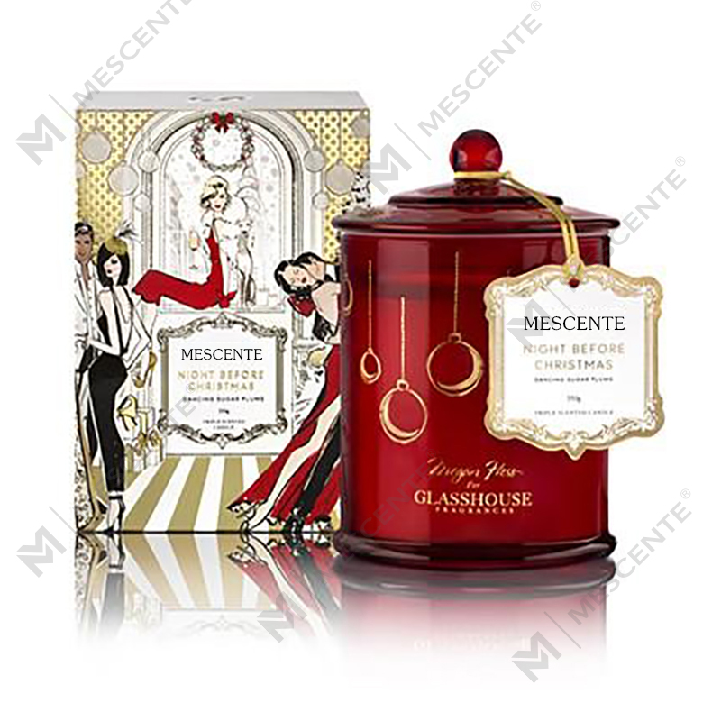 M&Scent Wholesale Lumânări parfumate de soia cu etichetă privată cu etichetă privată de Crăciun